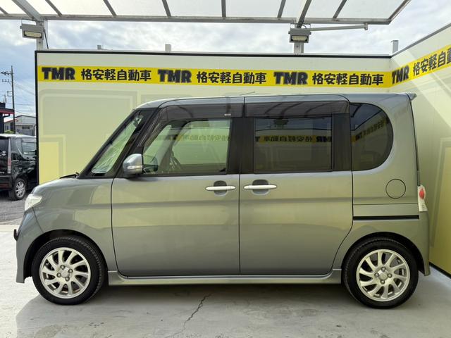 タント カスタムＲＳ　ドラレコ　ＡＭ　ＦＭ　ＣＤ　テレビ　ナビケーション　フルフラット　片側スライドドア　運転席エアバック　助手席エアバック　ＡＢＳ　盗難防止装置　ベンチシート　キーレスエントリー　フロントフォグランプ（13枚目）