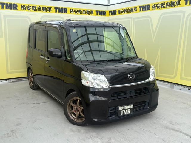 タント L 社外アルミホイール スタッドレスタイヤ ローダウン 両側スライドドア フルフラットシート CD AM FM エアバック 助手席エアバック 運転席エアバック パワーステアリング パワーウィンドウ(5枚目)