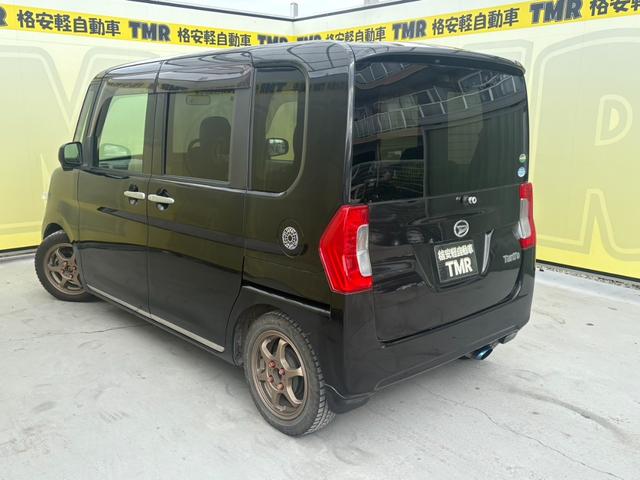 タント L 社外アルミホイール スタッドレスタイヤ ローダウン 両側スライドドア フルフラットシート CD AM FM エアバック 助手席エアバック 運転席エアバック パワーステアリング パワーウィンドウ(19枚目)