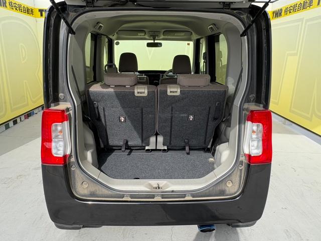 タント L 社外アルミホイール スタッドレスタイヤ ローダウン 両側スライドドア フルフラットシート CD AM FM エアバック 助手席エアバック 運転席エアバック パワーステアリング パワーウィンドウ(32枚目)