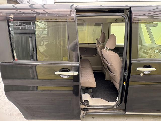 タント L 社外アルミホイール スタッドレスタイヤ ローダウン 両側スライドドア フルフラットシート CD AM FM エアバック 助手席エアバック 運転席エアバック パワーステアリング パワーウィンドウ(46枚目)