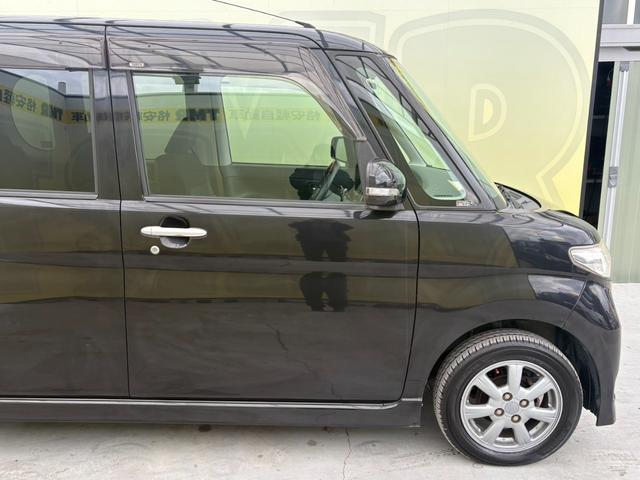 タント カスタムＸ　片側スライドドア　ドライブレコーダー　純正アルミホイール　スマートキー　ナビ　ＥＴＣ　エアコン　フルフラットシート　ベンチシート　テレビ　ＣＤ　ラジオ　運転席エアバッグ　助手席エアバック　盗難防止装置（9枚目）