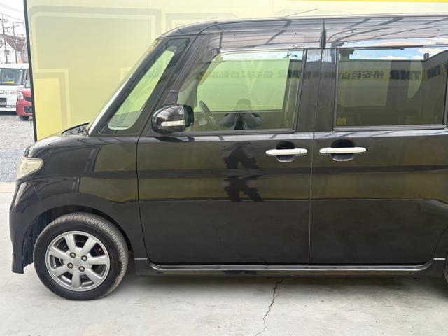 タント カスタムＸ　片側スライドドア　ドライブレコーダー　純正アルミホイール　スマートキー　ナビ　ＥＴＣ　エアコン　フルフラットシート　ベンチシート　テレビ　ＣＤ　ラジオ　運転席エアバッグ　助手席エアバック　盗難防止装置（15枚目）