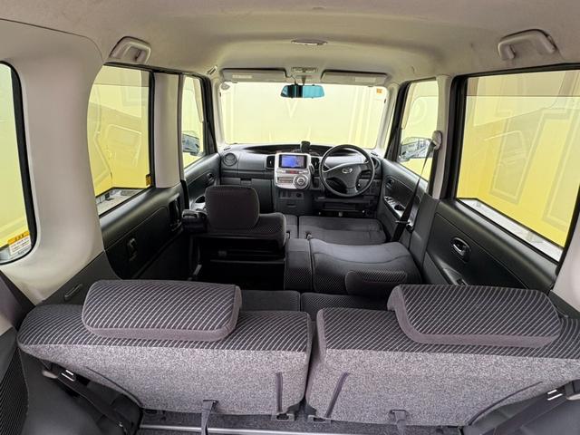 タント カスタムＸ　片側スライドドア　ドライブレコーダー　純正アルミホイール　スマートキー　ナビ　ＥＴＣ　エアコン　フルフラットシート　ベンチシート　テレビ　ＣＤ　ラジオ　運転席エアバッグ　助手席エアバック　盗難防止装置（35枚目）