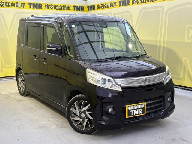 スペーシアカスタム TS ETC ナビ フルセグ CD 両側電動スライドドア TV Bluetooth バックカメラ 運転席エアバック助手席エアバック ABS エアコン・クーラー パワーステアリング パワーウィンドウ キーレス(5枚目)