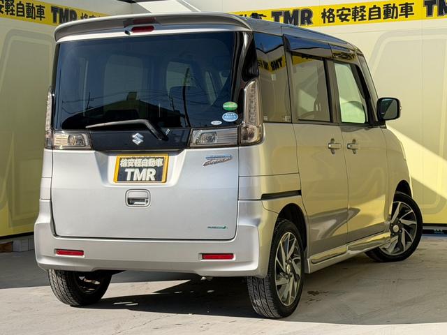 スペーシアカスタム ＴＳ　ＥＴＣ　カロッツェリアナビ　Ｂｌｕｅｔｏｏｔｈ　両側電動スライドドア　ＣＤ　ラジオ　フルセグ　アイドリングストップ　純正アルミホイール　スマートキー　フルフラットシート　フロントフォグランプ（17枚目）