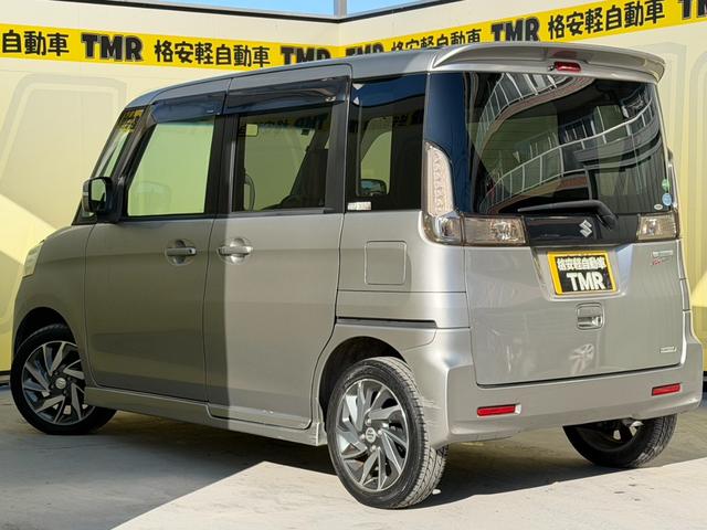 スペーシアカスタム ＴＳ　ＥＴＣ　カロッツェリアナビ　Ｂｌｕｅｔｏｏｔｈ　両側電動スライドドア　ＣＤ　ラジオ　フルセグ　アイドリングストップ　純正アルミホイール　スマートキー　フルフラットシート　フロントフォグランプ（19枚目）