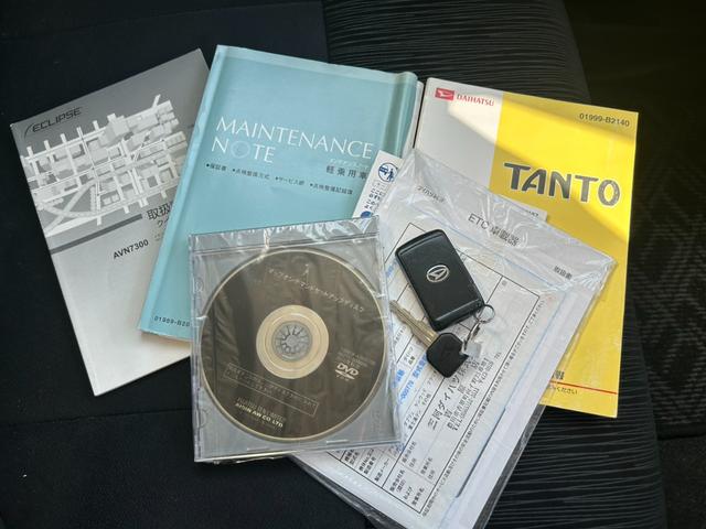 タント カスタムL 純正アルミホイール バックモニター ETC TV ワンセグ CD ラジオ FM AM 運転席エアバッグ 助手席エアバック パワステ キ-レス 片側スライドドア パワーウィンドウ エアコン(63枚目)