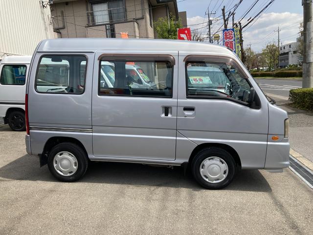 サンバーバン ディアス　ワンオーナー車・実走行１５０００ｋｍ・中期型・オートマ・最大積載量３５０ｋｇ・リヤシート分割式・４Ｎｏ貨物・事業用（黒ナンバー）登録可・６ヶ月走行無制限保証付き・キーレス・ライトレベライザー（16枚目）