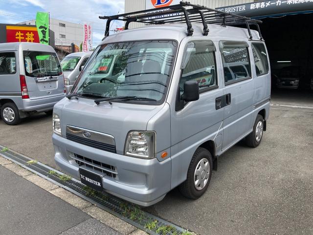 サンバーバン ディアス　走行２３０００ｋｍ・４気筒エンジン・５スピード・フル装備（ＰＷフロントのみ）・４ナンバー貨物・事業用黒ナンバー登録可・リヤ分割シート・メッキフロントグリル＆リヤガーニッシュ・ルーフキャリア（5枚目）