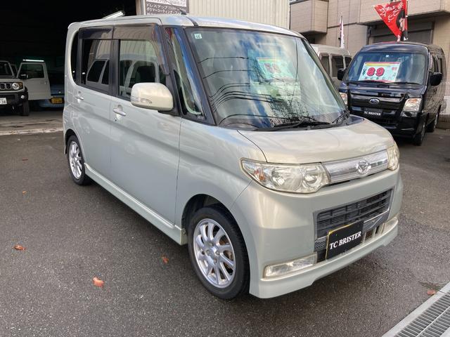 タント カスタムRS カスタムRSターボ・MOMOステアリング・左パワースライドドア・ピラーレス・90度開閉ドア・スマートキー・オートマ・フル装備・純正15インチアルミ・ドアバイザー(18枚目)