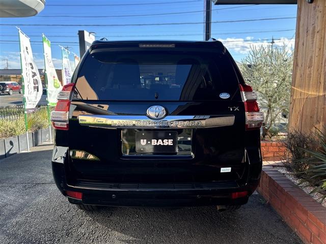 ランドクルーザープラド TX Lパッケージ リアカメラ スマートキ 盗難防止 キーレスエントリー ETC装備 3列席 DVD再生可 エアコン LEDランプ アルミホイール パートタイム4WD 横滑り防止システム フルTV 電動パワーシート(5枚目)