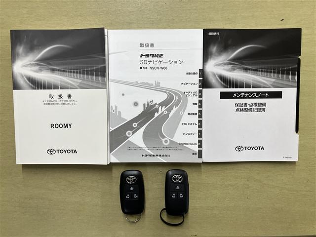 ルーミー G 追突軽減ブレーキ パワステ Aストップ LEDライト Rカメラ 記録簿付 1セグTV 横滑り防止システム ウォークスルー エアバック セキュリティーアラーム パワーウィンドウ 運転席助手席エアバック(18枚目)