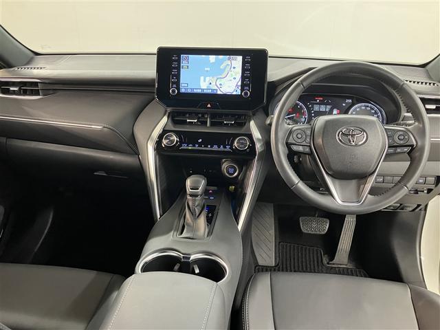 ハリアー G 衝突回避ブレーキ AUX接続 セキュリティーアラーム AAC バックモニタ- 記録簿有 1オーナ 横滑防止装置 LEDランプ スマキー キーフリー AW ETC車載器 PS パワーウインドウ ナビ(5枚目)