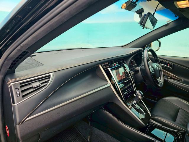 ハリアー エレガンス フルエアロ・サンルーフ・プリクラッシュセーフティ・レーダークルーズコントロール・社外ナビ・バックカメラ・ETC・ドラレコ・TV・Bluetooth・MULTIFORCHETTAホイール22インチ(50枚目)