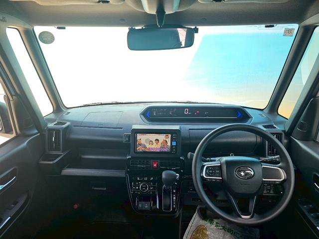 タント カスタムＸ　純正ナビ・アラウンドビューモニター・フルセグＴＶ・両側電動スライドドア・スマートアシスト・ドライブレコーダー・ＥＴＣ・シートヒーター・コーナーセンサー（6枚目）