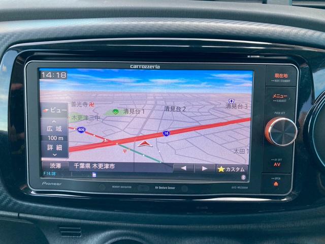 ヴィッツ RS G’s 5速MT・社外ナビ・フルセグTV・Bluetooth・社外ステアリング・HIDヘッドライト・ETC・フォグランプ・純正AW・電動格納ミラー(12枚目)