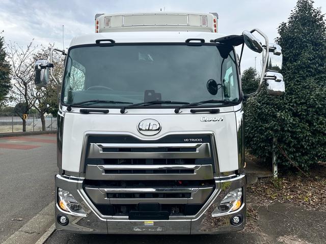 クオン 　冷蔵冷凍ウィング　三菱重工冷凍機　ＴＵ８５ＳＣ　－３０度設定　ＥＳＣＯＴ　カラーバックカメラ　積載１１３００ｋｇ（2枚目）