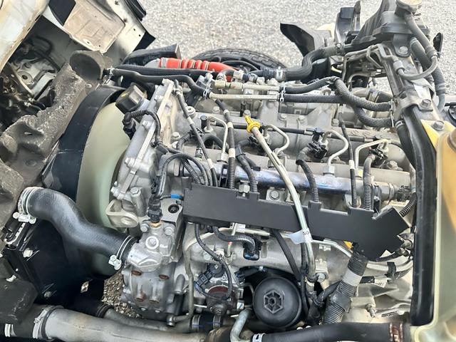 キャンター ダンプ　３ｔダンプ　フロント部少修復あり　走行テスト済　積載３０００ｋｇ　新明和　ＤＲ２－０１１０ＳＹ　コボレーン　５速ＭＴ（22枚目）