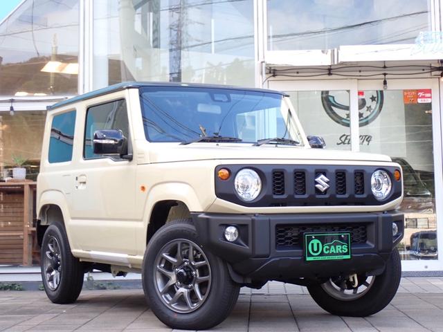 ジムニー ＸＣ　届出済未使用車　シフォンアイボリーメタリックブラックルーフ　セーフティサポート　クルーズコントロール　コーナーセンサー　シートヒーター　ＬＥＤヘッドライト　アイドリングストップ　ターボ　スマートキー（6枚目）