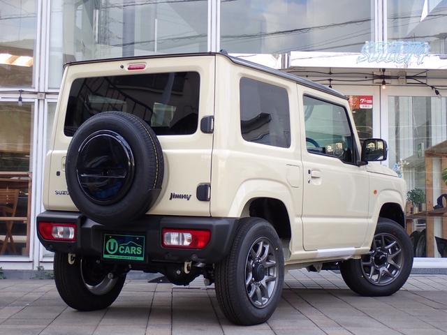 ジムニー ＸＣ　届出済未使用車　シフォンアイボリーメタリックブラックルーフ　セーフティサポート　クルーズコントロール　コーナーセンサー　シートヒーター　ＬＥＤヘッドライト　アイドリングストップ　ターボ　スマートキー（8枚目）