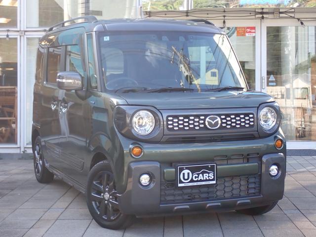 フレアワゴンタフスタイル ハイブリッドＸＴ　ターボ　純正８インチナビ　全方位モニター　フルセグ　両側電動スライドドア　前後ドラレコ　ヘッドアップディスプレイ　アダプティブクルーズコントロール　デュアルカメラブレーキサポート　ＥＴＣ　シートヒータ（6枚目）