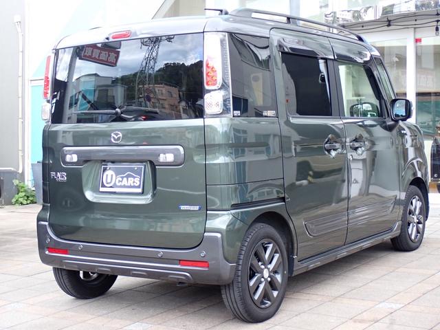 フレアワゴンタフスタイル ハイブリッドＸＴ　ターボ　純正８インチナビ　全方位モニター　フルセグ　両側電動スライドドア　前後ドラレコ　ヘッドアップディスプレイ　アダプティブクルーズコントロール　デュアルカメラブレーキサポート　ＥＴＣ　シートヒータ（8枚目）