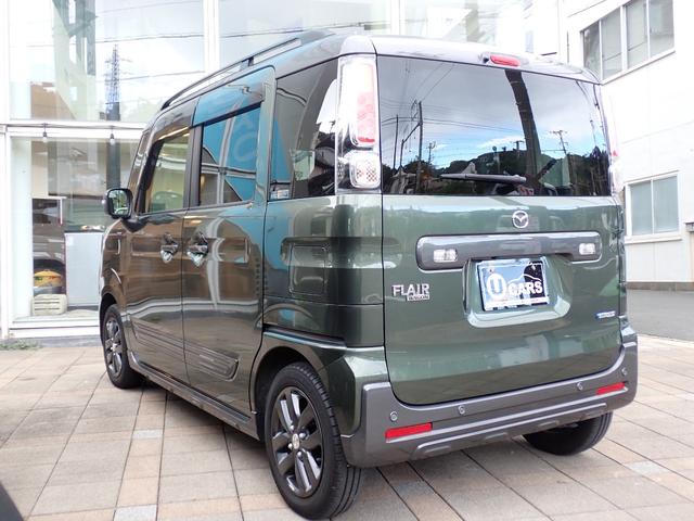 フレアワゴンタフスタイル ハイブリッドＸＴ　ターボ　純正８インチナビ　全方位モニター　フルセグ　両側電動スライドドア　前後ドラレコ　ヘッドアップディスプレイ　アダプティブクルーズコントロール　デュアルカメラブレーキサポート　ＥＴＣ　シートヒータ（9枚目）