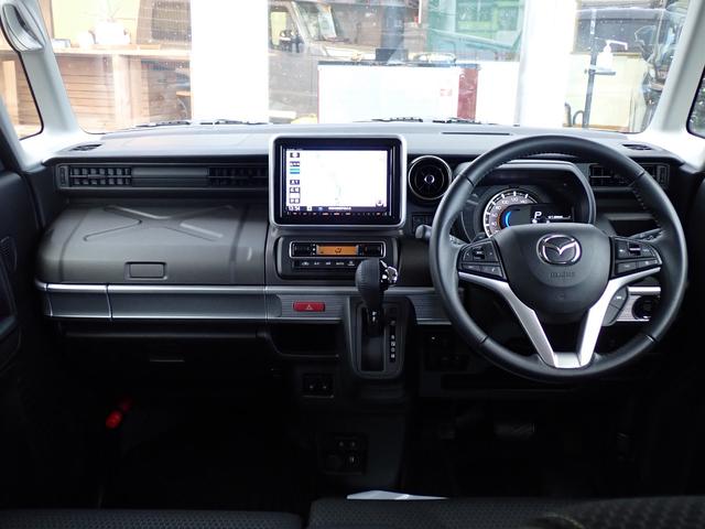 フレアワゴンタフスタイル ハイブリッドＸＴ　ターボ　純正８インチナビ　全方位モニター　フルセグ　両側電動スライドドア　前後ドラレコ　ヘッドアップディスプレイ　アダプティブクルーズコントロール　デュアルカメラブレーキサポート　ＥＴＣ　シートヒータ（10枚目）