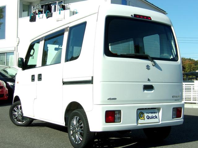 エブリイ PAハイルーフ4WD 純正AM/FMラジオ ETC 両側スライドドア レベライザー 社外13インチアルミホイール 車検令和8年10月(15枚目)