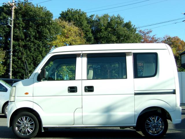 エブリイ PAハイルーフ4WD 純正AM/FMラジオ ETC 両側スライドドア レベライザー 社外13インチアルミホイール 車検令和8年10月(25枚目)