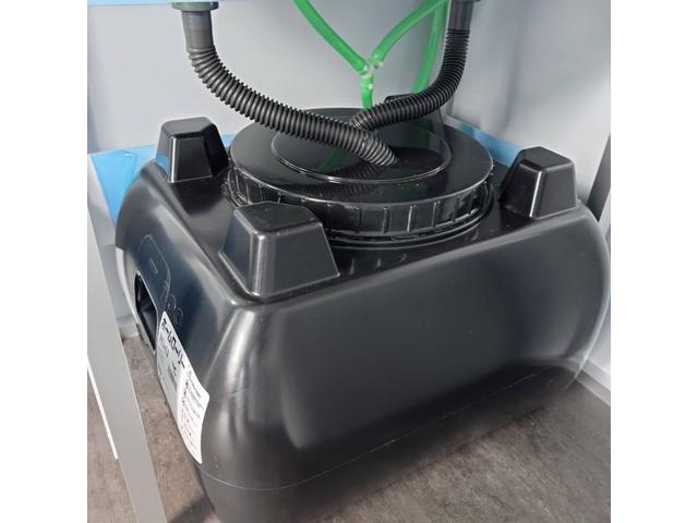 キャリイトラック キッチンカー　・ＥＴＣ・冷凍冷蔵庫・２槽シンク（給排水工事済み）・給・排水タンク１００Ｌｘ２ヶ・左側跳ね上げ販売口、カウンター付・換気扇（12枚目）