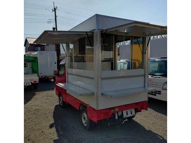 ＮＴ１００クリッパートラック ＤＸ、キッチンカー　フレンチフェイス、２槽シンク、給排水タンク、跳ね上げ販売口２箇所、外部電源口、ＬＥＤ照明、換気扇、（4枚目）