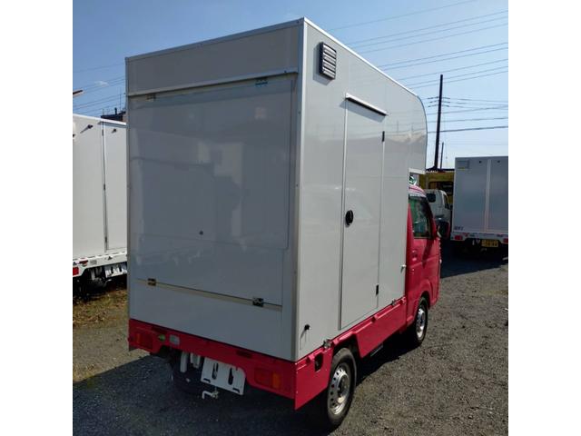 ＮＴ１００クリッパートラック ＤＸ、キッチンカー　フレンチフェイス、２槽シンク、給排水タンク、跳ね上げ販売口２箇所、外部電源口、ＬＥＤ照明、換気扇、（5枚目）