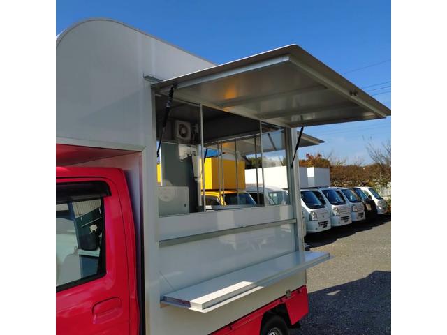 ＮＴ１００クリッパートラック ＤＸ、キッチンカー　フレンチフェイス、２槽シンク、給排水タンク、跳ね上げ販売口２箇所、外部電源口、ＬＥＤ照明、換気扇、（7枚目）