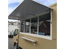 アトラストラック キッチンカー 加工車予備検付き 冷蔵庫*2☆給排水水タンク各200L☆2槽シンク☆手洗いシンク☆作業台☆壁付平棚☆換気扇 ★バックモニター☆跳ね上げ式ハッチ・折畳みカウンターテーブル☆100V外部電源口☆照明 中古車画像_4