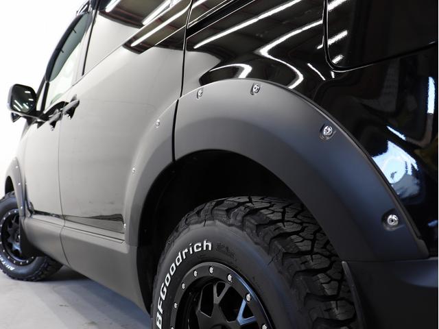 デリカＤ：５ Ｃ２　Ｇ　ナビパッケージ　電動スライドドア　スマートキー　新品社外ＡＷ　新品ＢＦグッドリッチＡＴタイヤ　新品フロントブルバー　新品オーバーフェンダー　新品リアラダー　ファイバーＬＥＤイカリング付カスタムヘッドライト（21枚目）