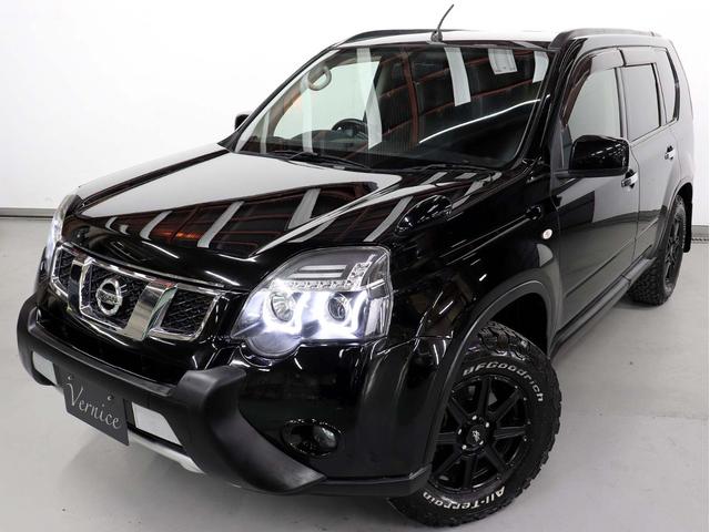 エクストレイル ２０Ｘ　４ＷＤ　カプロンシート　シートヒーター　クルコン　社外ナビ　新品社外ＡＷ　新品ＢＦグッドリッチＡＴタイヤ　ファイバーＬＥＤカスタムヘッドライト（2枚目）