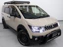 デリカＤ：５ Ｍ　電動スライドドア　社外ナビＴＶ　新品社外ＡＷ　新品ＢＦＧタイヤ　新品バスターズルーフラック　新品ブルバー　新品オーバーフェンダー　新品リアラダー　ファイバーＬＥＤイカリング付カスタムヘッドライト（4枚目）