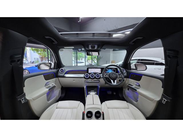 ＧＬＢ ＧＬＢ２００ｄ　４マチック　レザーエクスクルーシブＰ　マキアートベージュ革　パノラマルーフ　３６０°カメラ　シートヒーター　オートトランク　アンビエントライト　純正前後ドラレコ　レーダーセーフティ（7枚目）