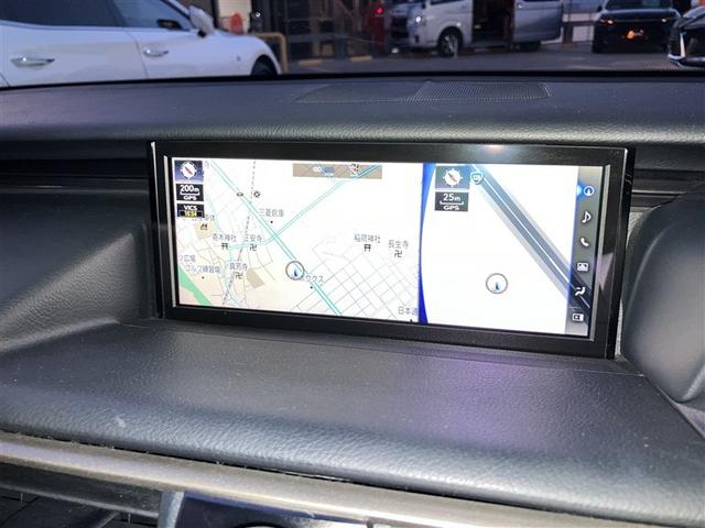 大きな画面のナビゲーション。くっきりはっきり見やすいです。