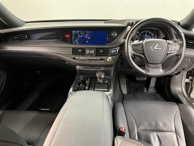 ＬＳ ＬＳ５００ｈ　標準グレード　４ＷＤ　純正メモリーナビ　フルセグ　ＤＶＤ　ＣＤ　全周囲＆バックモニター　黒革シート　前方向ドラレコ　リアブラインド　ＬＥＤヘッドランプ　ＥＴＣ車載器　１００Ｖ電源　スマートキー（5枚目）