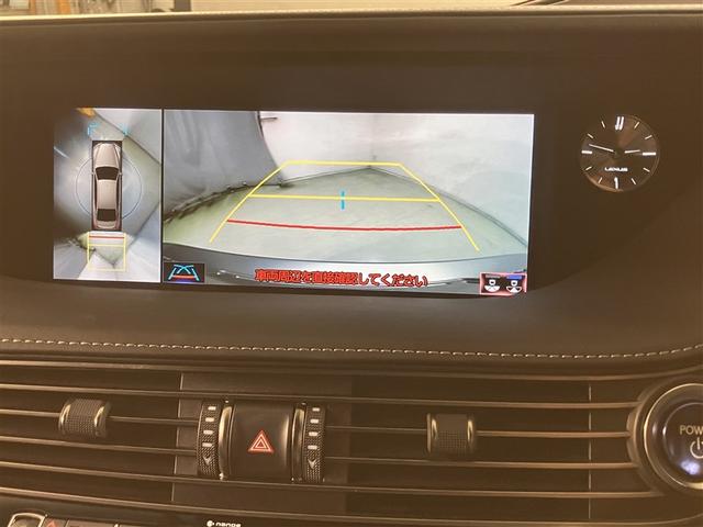 ＬＳ ＬＳ５００ｈ　標準グレード　４ＷＤ　純正メモリーナビ　フルセグ　ＤＶＤ　ＣＤ　全周囲＆バックモニター　黒革シート　前方向ドラレコ　リアブラインド　ＬＥＤヘッドランプ　ＥＴＣ車載器　１００Ｖ電源　スマートキー（8枚目）