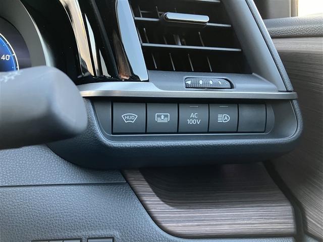 クラウン Z 28キロ 衝突被害軽減ブレーキ 登録済未使用車 ワイドDAナビ 全周囲&バックモニター 黒革エアシート&ヒーター デジタルインナーミラー 1500W電源 追従型クルコン 後席サポートPKG ETC(18枚目)