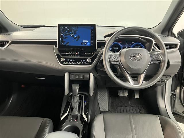 カローラクロス ハイブリッド Z 6675キロ 中期型 ワイドディスプレイオーディオ Bluethooth バックモニター BSM 前席シートヒーター 運転席パワーシート 追従型クルコン パワーバックドア ETC2.0 スマートキー(5枚目)