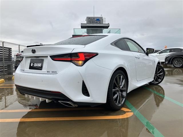 RC RC300 Fスポーツ 54908キロ プリクラッシュSS 純正メモリーナビ フルセグ CD バックモニター 赤革エアシート&ヒーター エアシート&シートヒーター ステアリングヒーター クルコン ETC2.0 ドラレコ 禁煙(4枚目)