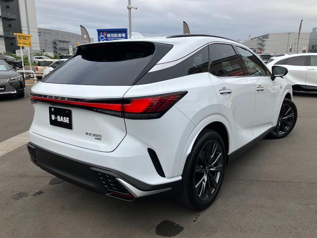 RX RX350 Fスポーツ 20000キロ 法人ワンオーナー 衝突被害軽減ブレーキ 内装レッド革エアシート&ヒーター ムーンルーフ 純正Mナビ 全周囲&バックモニター ドラレコ内蔵DA デジタルミラー 追従クルコン ETC2.0(5枚目)
