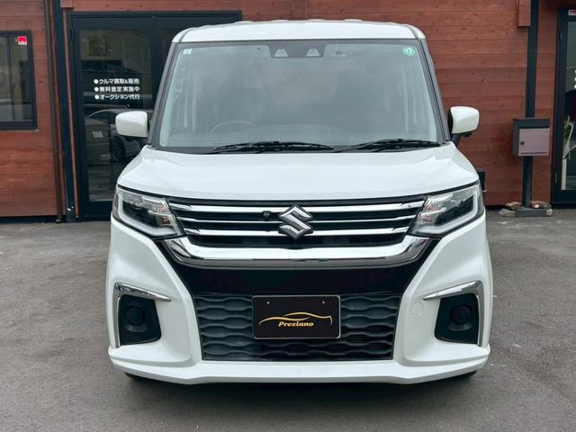 ソリオ ハイブリッドＭＸ　純正９インチナビ　全方位モニター　ＬＥＤヘッドライト　セーフティサポート　フルセグＴＶ　電動スライドドア　純正１５インチＡＷ　ＥＴＣ　ドラレコ　シートヒーター　Ｂｌｕｅｔｏｏｔｈ（2枚目）