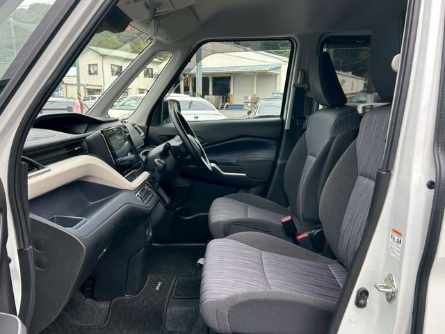 ソリオ ハイブリッドＭＸ　純正９インチナビ　全方位モニター　ＬＥＤヘッドライト　セーフティサポート　フルセグＴＶ　電動スライドドア　純正１５インチＡＷ　ＥＴＣ　ドラレコ　シートヒーター　Ｂｌｕｅｔｏｏｔｈ（12枚目）