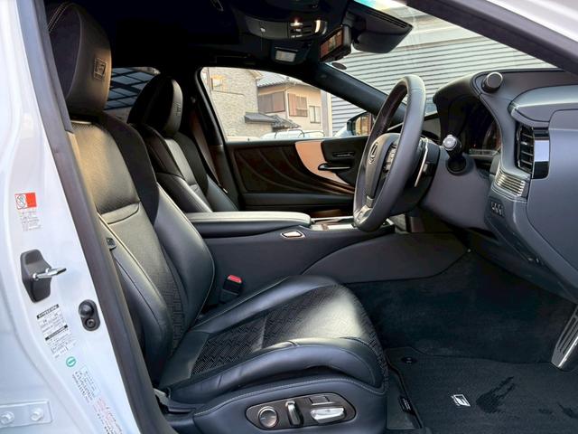ＬＳ ＬＳ５００　Ｆスポーツ　マークレビンソン　ムーンルーフ　デジタルインナーミラー　ＨＵＤ　ＢＳＭ　レーダークルーズコントロール　シートヒーター／ベンチレーション　メーカーナビ　全周囲モニター　ＥＴＣ　純正２０インチＡＷ（14枚目）